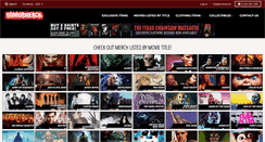 Desktop Screenshot of horrormerchstore.com