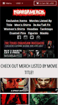 Mobile Screenshot of horrormerchstore.com